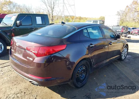 2011 Kia Optima Ex Turbo z USA, uszkodzony, nr VIN KNAGN4A65B5134242